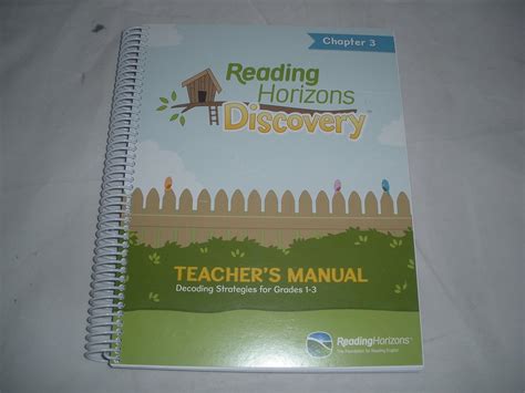 Reading Horizons Discovery Teacher's Manual Decoding Strategies for ...