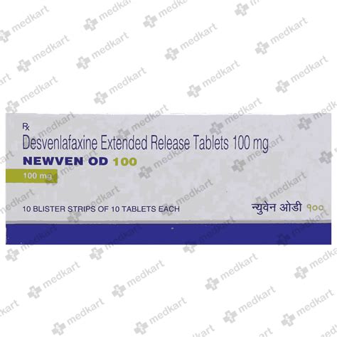 NEWVEN OD 100MG TABLET 10'S Price, Uses, Side Effects & Substitutes ...