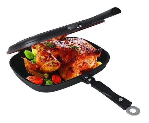 Buy Uniware® Super Quality Non-Stick Coating Double Grill Pan ...