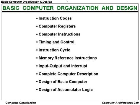 Basic Computer Model Organization Flowchart 的图像结果