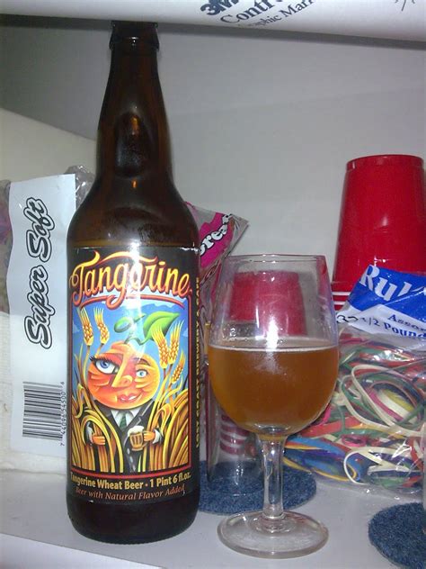 Terry Pham's Blog: Lost Coast's Tangerine Wheat Beer