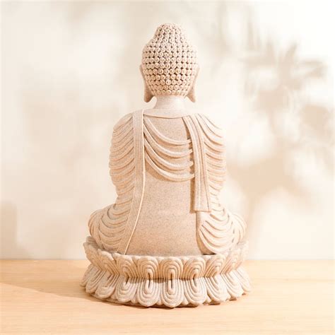 Buy Enlighten Polyresin Praying Buddha Figurine from Home Centre at ...