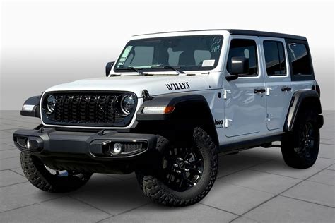 New 2024 Jeep Wrangler Willys Sport Utility in Dallas #RW285571 | Dallas Dodge Chrysler Jeep Ram