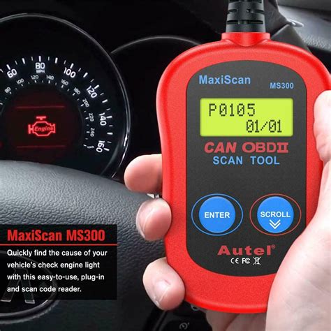 How To Use Autel MaxiScan MS300 OBD2 Code Reader - Basic Diagnostic ...