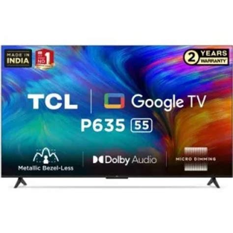 TCL 55P635 55 inch (139 cm) LED 4K - Price in India, Specifications ...
