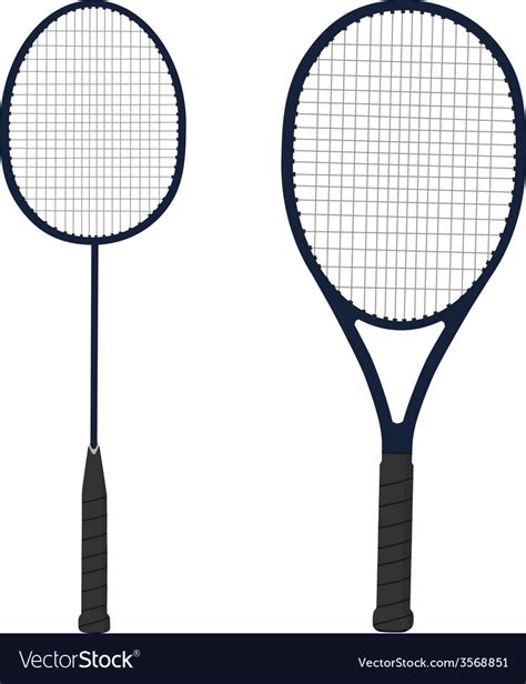 Badminton Racket Vector 的图像结果