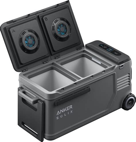 Anker SOLIX Everfrost 2 Electric Cooler 58L(61QT) with 288Wh Plug in ...