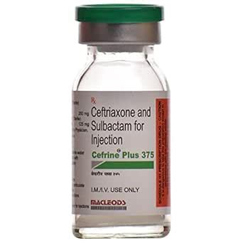 Cefrine Plus 375 - Vial of 5 ml Injection : Amazon.in: Health ...