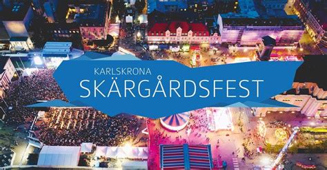 Karlskrona Skärgårdsfest 2023, Karlskrona Skärgårdsfest, August 1 2023 ...