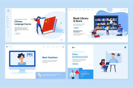 Web Page Design Templates, Websites ft. template & illustration - Envato