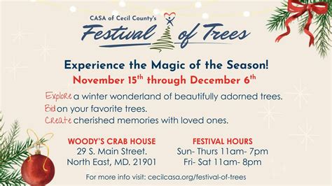 Festival of Trees: Experience the Magic of the Season with CASA of ...