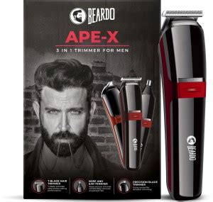 BEARDO Ape-X 3-in-1 Trimmer, nose trimmer, shaver, manscaping. Trimmer ...