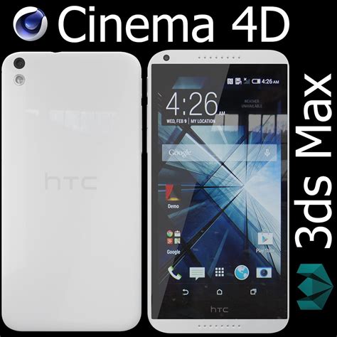 Htc Desire 816 3D Model $20 - .obj .c4d .max - Free3D