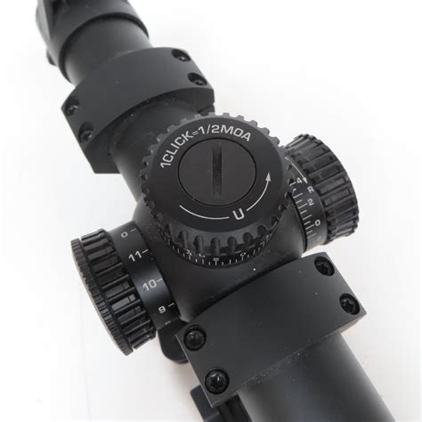 SwampFox Tomahawk LPVO 1-8x24mm MOA Red Dot Rifle Scope