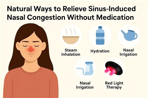 RedBud Nasal Red Light Therapy Device or Allergy, Sinus Relief