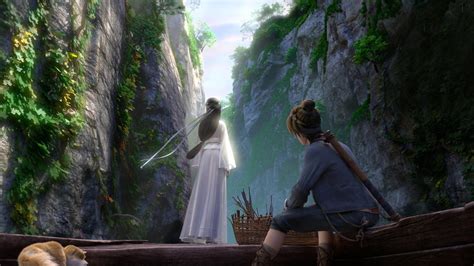 Lady white snake, anime girls, Legend of the White Snake, White Snake ...