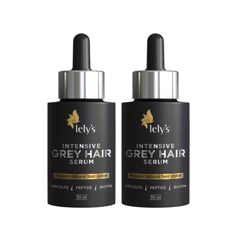 Buy Intensive Grey Hair Serum Online at Best Price in India - Lely’s