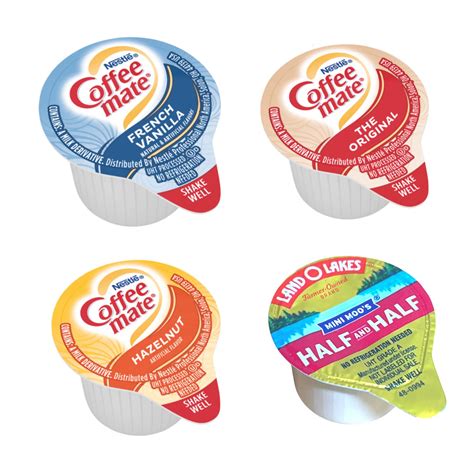 Amazon.com: Coffee Creamer Singles Variety Pack Bundle (48 ct) Includes ...
