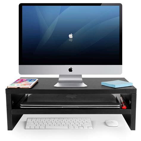 Buy CHARMDI Monitor Stand Riser, 2 Tier Desktop Monitor Riser, Computer ...