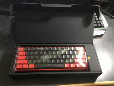 Buy NEW - Clix x Matrix 60% Keyboard Red Inside Red Switch FREE ...