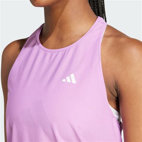adidas Own The Run Tank Top - Purple | adidas TZ
