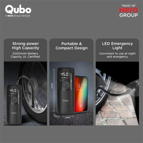 Qubo HIA01 150 psi Tyre Air Pump for Car & Bike Price in India - Buy ...