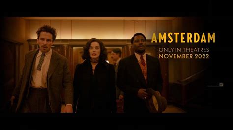 Amsterdam - Official Trailer | English Movie News - Hollywood - Times ...
