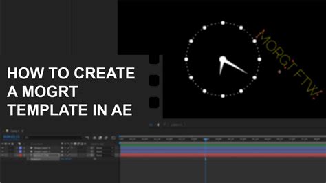 Image result for Mogrt File Tutorial