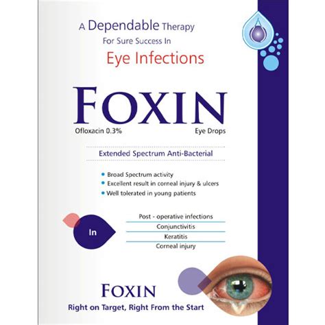 Foxin Eye Drops Essential Pharmaceuticals
