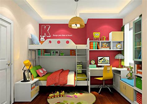 小平方儿童房间装修效果图 – 设计本装修效果图