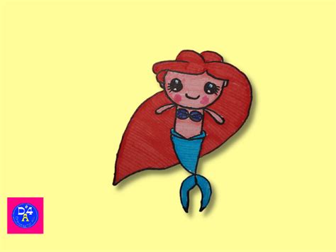 Image result for Step by Step Drawing Ariel