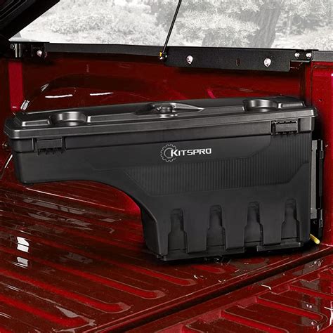 KitsPro Truck Bed Tool Box Storage for 2007-2019 Chevy Chevrolet Silverado 2500 3500 HD and GMC ...