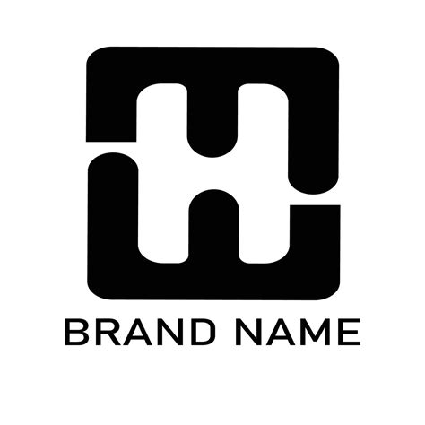 Letter H line logo design. Vector abstract logo design templates. Usable for Business and ...