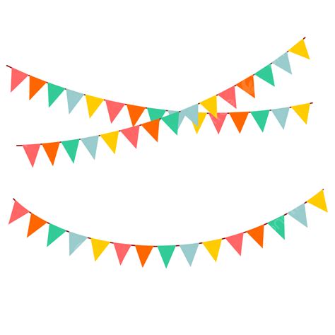 White Hanging Flag Png Transparent
