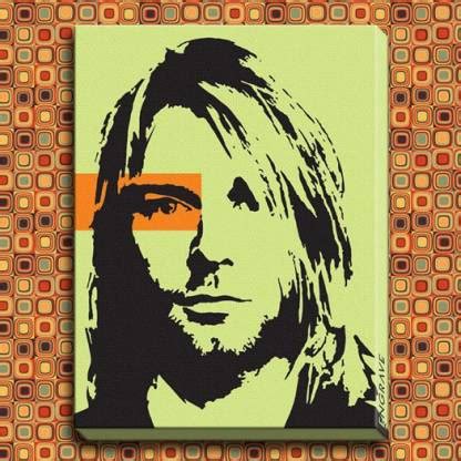 EurekaDesigns Poster Kurt Cobain Paper Print - Music posters in India ...