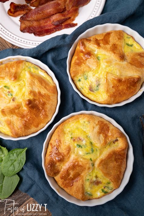 Spinach and Cheese Egg Souffle Recipe | Tastes of Lizzy T