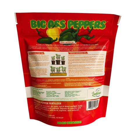 Fertilizer for Peppers - BigAss Peppers Fertilizer – 100% Organic ...