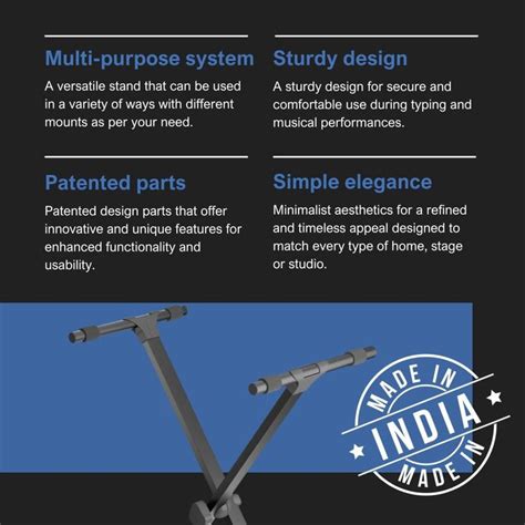 TT4 - IA Stand, Keyboard Stand — The MusicPulse Store