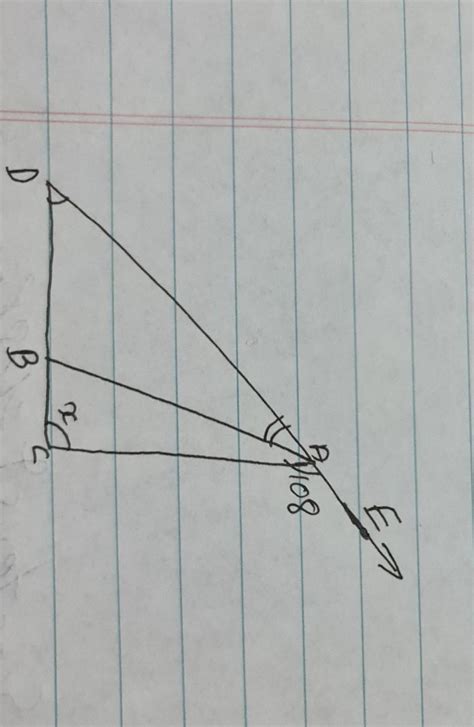in figure,AB divides angle DAC in the ratio of angle DAB : angle BAC ...