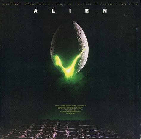 "Alien" movie soundtrack, 1979. | Soundtrack, Motion picture, Movie ...