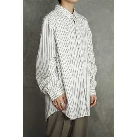 Polo by Ralph Lauren 3XB オーバーサイズストライプシャツ【0625】 | cv