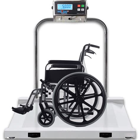 350-ADA-1 Dual-ramp ADA-compliant Wheelchair Scale — SellEton Scales