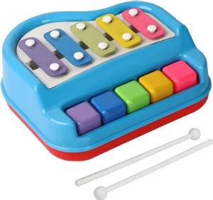 Learn With Fun 2 in 1 Xylophone and Piano Toy - 2 in 1 Xylophone and ...