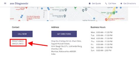 Steps to book lab visit appointment from Ans Diagnostic