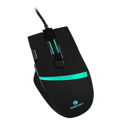 Amazon.in: Buy ZEBRONICS Zeb Tempest - Premium USB Gaming Mouse with 7 ...
