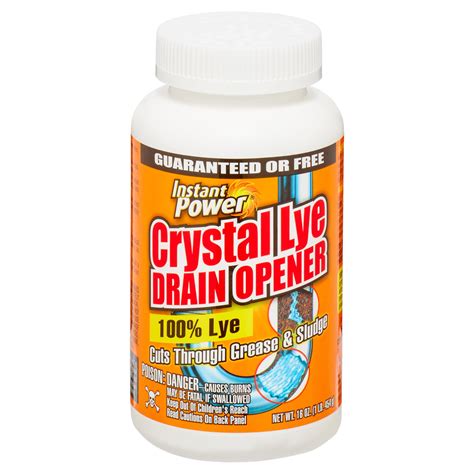Buy Instant Power Crystal Lye Drain Opener, 16 oz Online at Lowest ...