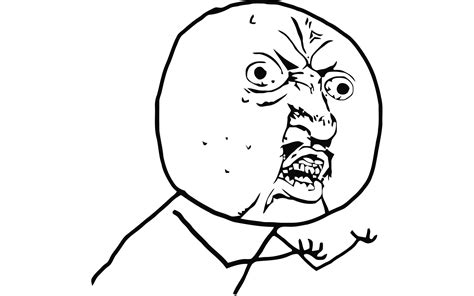 Angry Face Meme Template