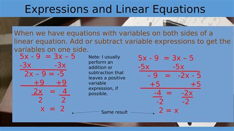 Image result for Simplifying Linear Equations