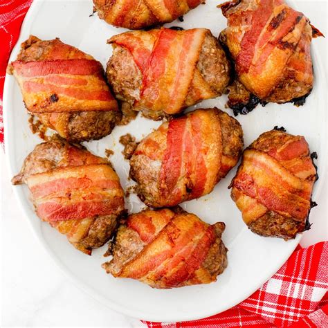 Mini Bacon Wrapped Meatloaf Recipe - Harbour Breeze Home