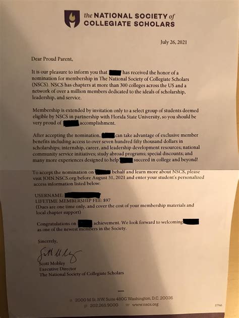 Is the NSCS a legitimate organization to get scholarships or is it a ...